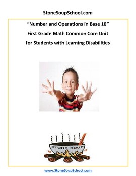 Preview of Grade 1, CCS: Numbers and Operations in Base 10 for Learning Challenged