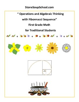 Preview of Grade 1: CCS- Operations & Algebra w/ Fibonacci for Traditional Students
