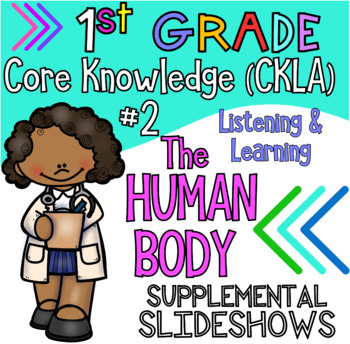 Preview of Grade 1 CKLA ALIGNED Knowledge #2 THE HUMAN BODY Supplemental Slideshows