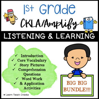 Preview of Grade 1 CKLA | BIG BUNDLE | Listening and Learning Slideshows