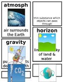 Grade 1 CKLA Domain 6: Astronomy Core Vocabulary Cards