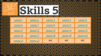Preview of Grade 1 CKLA Skills 5 Interactive Slides
