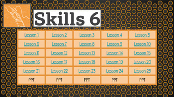 Preview of Grade 1 CKLA Skills 6 Interactive Slides