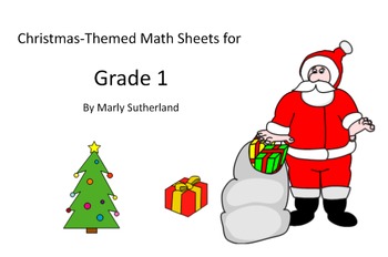 Preview of Grade 1 Christmas Math Sheets