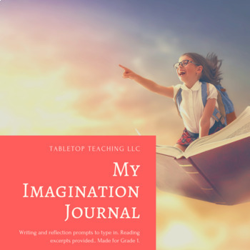 Preview of Grade 1 Daily Digital Imagination Writing Journal