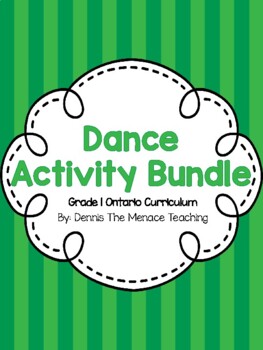 Preview of Grade 1 Dance Activity Bundle IN-CLASS