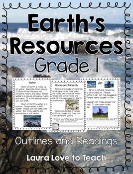 Preview of Grade 1 Earth Resources