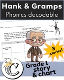 Grade 1 End Blends Hank & Gramps Decodable Science of Read