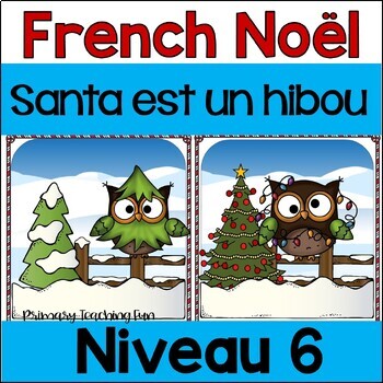 Preview of Grade 1 French Christmas Reading, Histoire de Noel, Emergent Readers and Game!