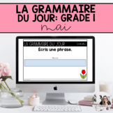 Grade 1: French Grammar Activities for Google Slides | May