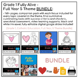 Grade 1 Full Year Fully Alive All Themes Complete BUNDLE -