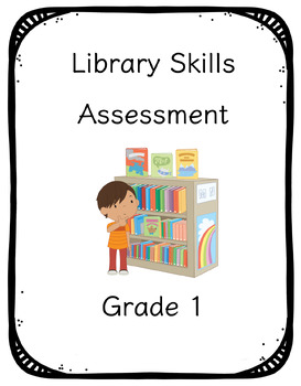 Preview of Grade 1 Library Skills Assessment