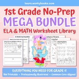 Grade 1 MEGABUNDLE -- ELA & MATH -- ALL CCSS COVERED