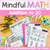 Grade 1 Math - Addition to 20 Unit - First Grade Math Cent