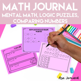 Grade 1 Math Journal Prompts | Mental Math|  Logic | Puzzles