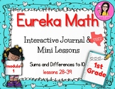 Grade 1 Math Module 1 Lessons 28-39 Interactive Journal & 