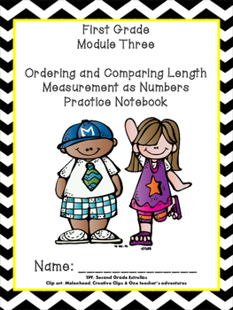 Preview of NYS Grade 1 Math Module 3 Practice Notebook (53 pgs)
