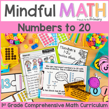 Preview of Grade 1 Math Numbers to 20 Unit - First Grade Math Centers, Lessons & Activities