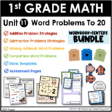 1st Grade Math Word Problems to 10 Lessons Workbook Center