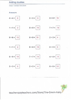 grade 1 maths activity pack addition 100 pages with answers part 1