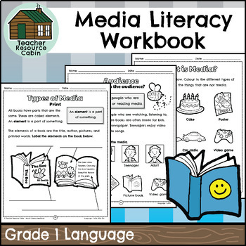Preview of Grade 1 Media Literacy Ontario