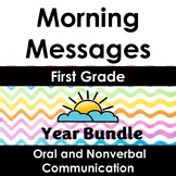 Grade 1 Morning Messages for Oral and Nonverbal Communication