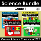 Grade 1 New Ontario Science Curriculum 2022 Bundle Including STEM