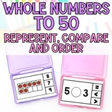 Grade 1 Number Sense - Whole Numbers to 50. Includes adapt