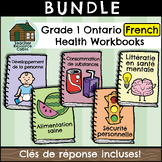Grade 1 Ontario FRENCH Health Workbooks