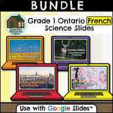 Grade 1 Ontario FRENCH Science for Google Slides™