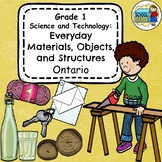 Grade 1 Ontario Science: Materials, Objects, & Structures 