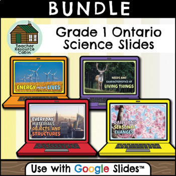 Preview of Grade 1 Ontario Science for Google Slides™