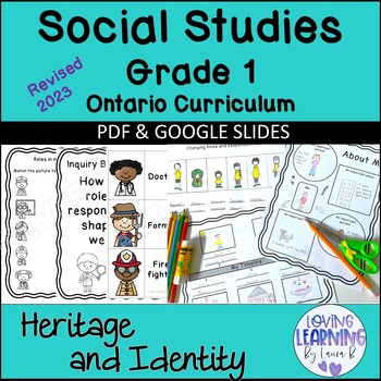 Preview of Grade 1 Ontario Social Studies Our Changing Roles and Responsibilities 2023