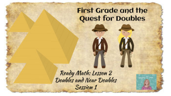 Preview of Grade 1: Ready Math Digital Lesson- Unit 1, Lesson 2, Session 1