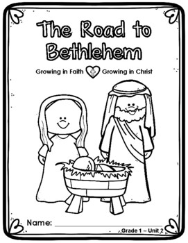 Preview of Grade 1 Religion Unit 2 - Growing in Faith, Growing in Christ (Digital/PDF)