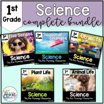 Preview of Grade 1 Science Bundle