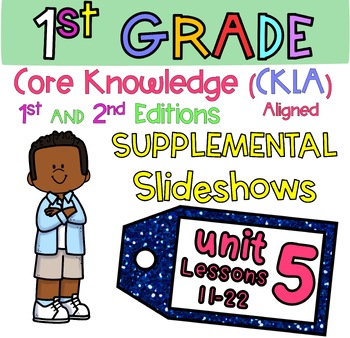 Preview of Grade 1 Supplemental Skills Slides UNIT 5 Lessons 11-22 (Amplify/CKLA ALIGNED)