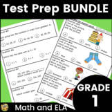 Grade 1 Test Prep Bundle - Math and ELA - great for SAT 10