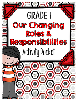 Preview of Grade 1, Unit 1: Our Changing Roles & Responsibilities (Ontario Social Studies)
