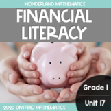 Grade 1, Unit 17: Financial Literacy (Ontario Mathematics)