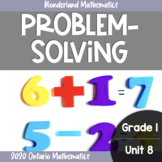 Grade 1, Unit 8: Addition and Subtraction Problem-Solving 