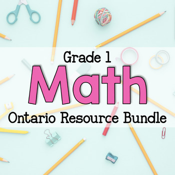 Preview of Grade 1 Wonderland Mathematics: The Bundle (Ontario Mathematics)