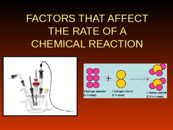 Preview of Grade 10 - 12 Chemical reaction rates in PowerPoint
