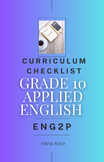 Grade 10 Applied English (ENG2P) Curriculum Checklist