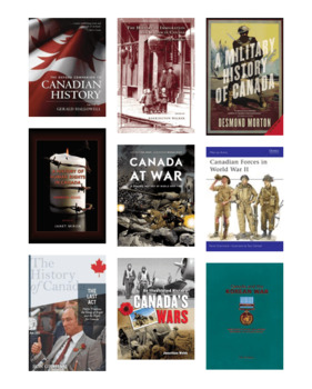 Preview of Grade 10 Canadian History Unit 1 Test: WWI