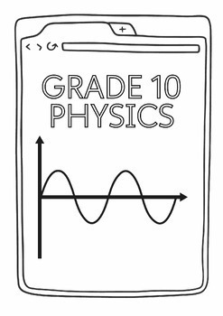 Preview of Grade 10 Science (SNC2D) - Physics Homework