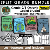 Grade 2/3 FRENCH Ontario Social Studies Workbooks