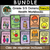 Grade 2/3 Ontario FRENCH HEALTH Workbooks