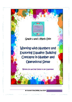 Preview of Grade 2 & 3 Working with Numbers