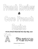 Grade 2-5 Core French Review Book
